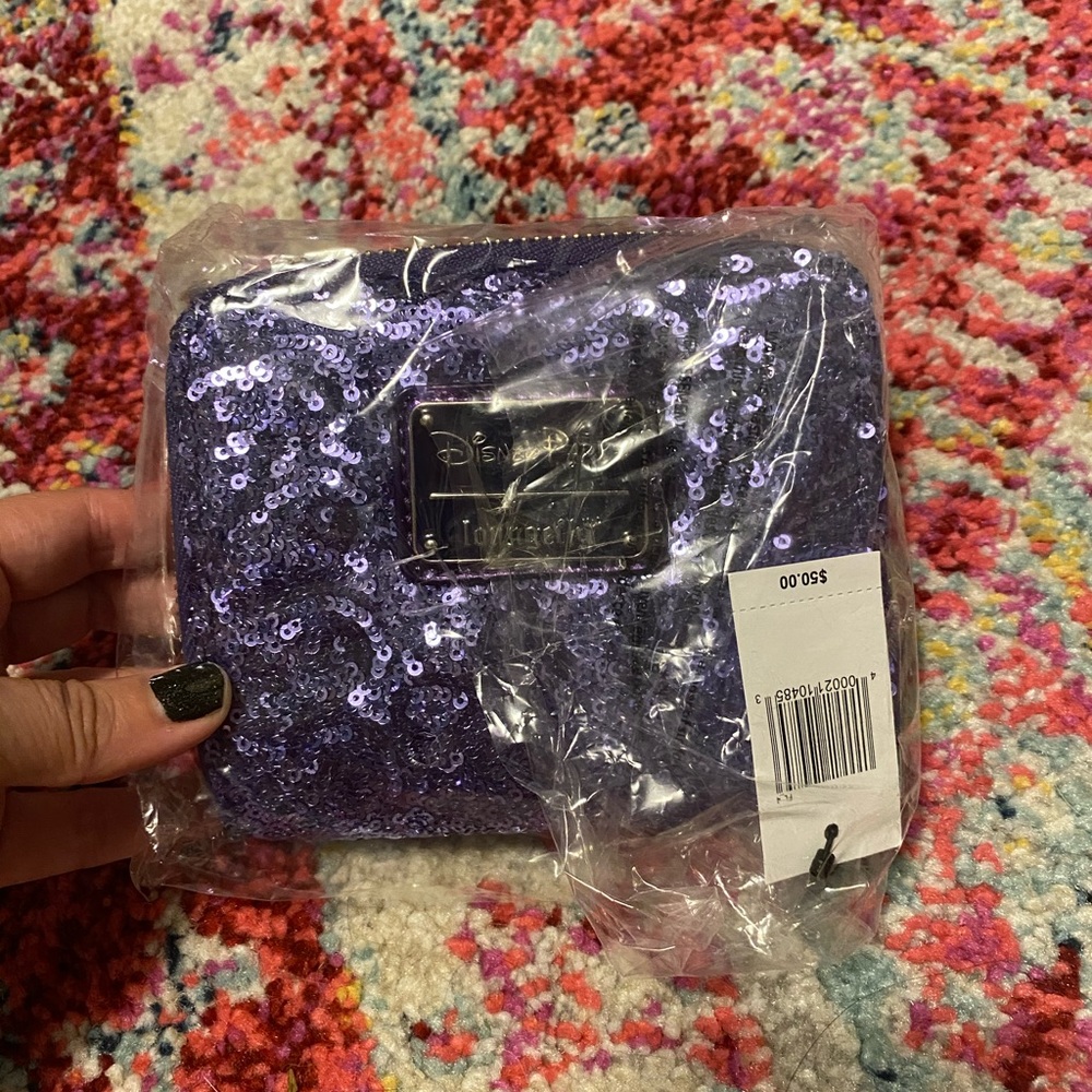 Loungefly Disney Purple Minnie Wallet